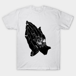 praying hands tattoo T-Shirt